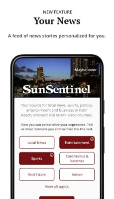 Sun Sentinel android App screenshot 4